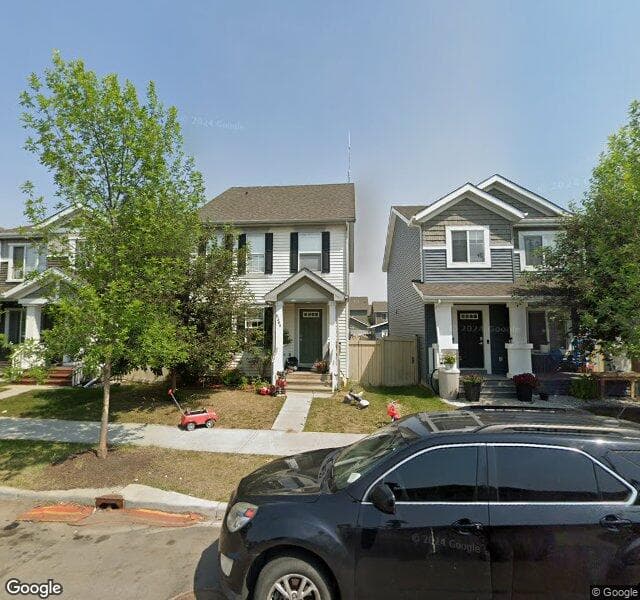 Street view of 8366 Ellis Crescent NW, Edmonton