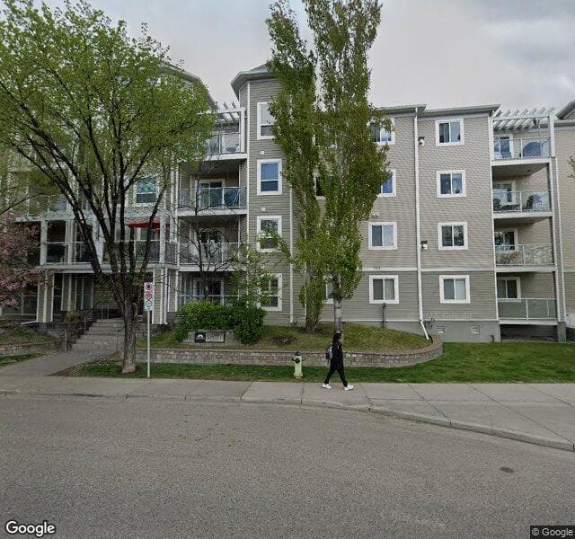 Street view of 102-260 Shawville Way SE, Calgary