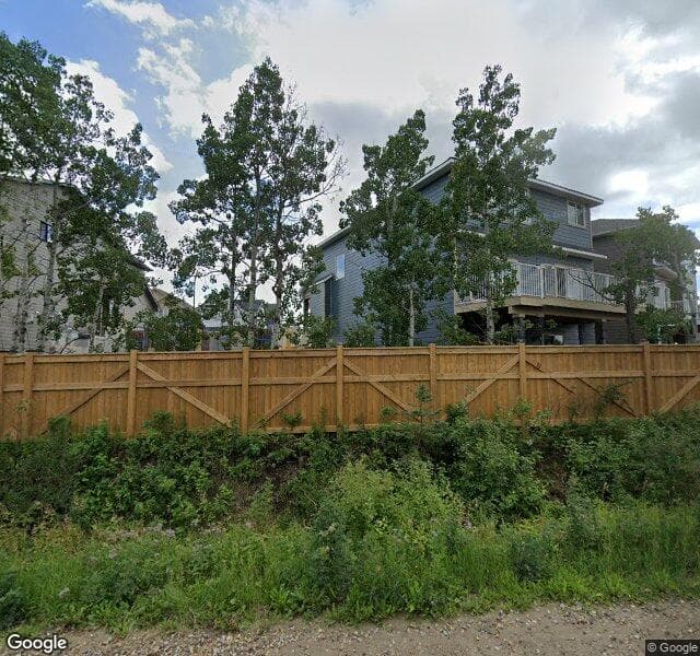 Street view of 116 Versant Point SW, Calgary