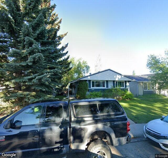Street view of 1444 Lake Michigan Crescent SE, Calgary