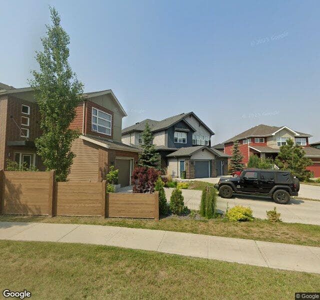 Street view of 720 Charlesworth Way SW, Edmonton