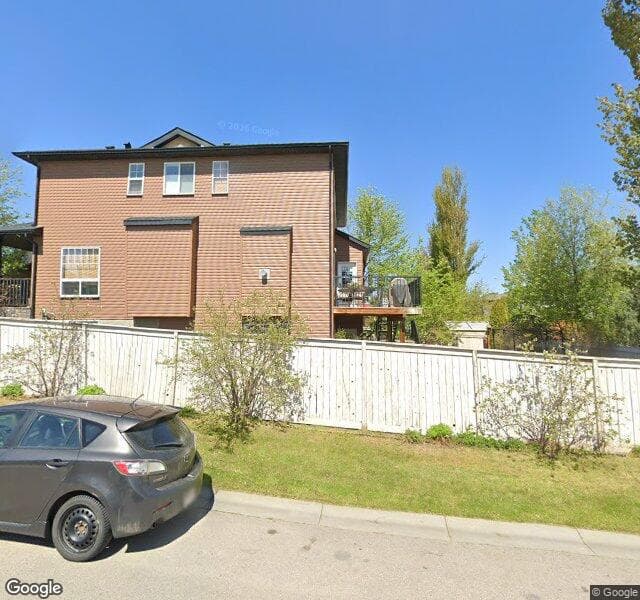 Street view of 18 Panamount Green NW, Calgary