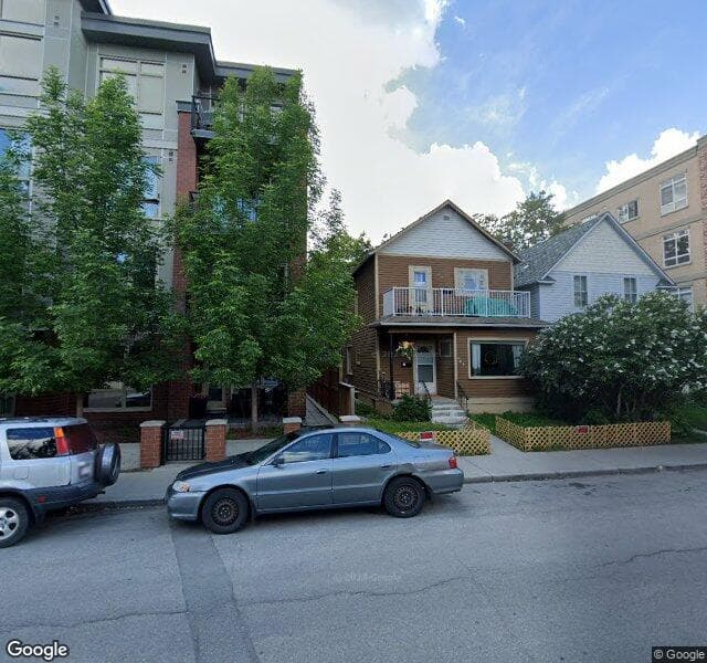 Street view of 313 18 Avenue SW, Calgary