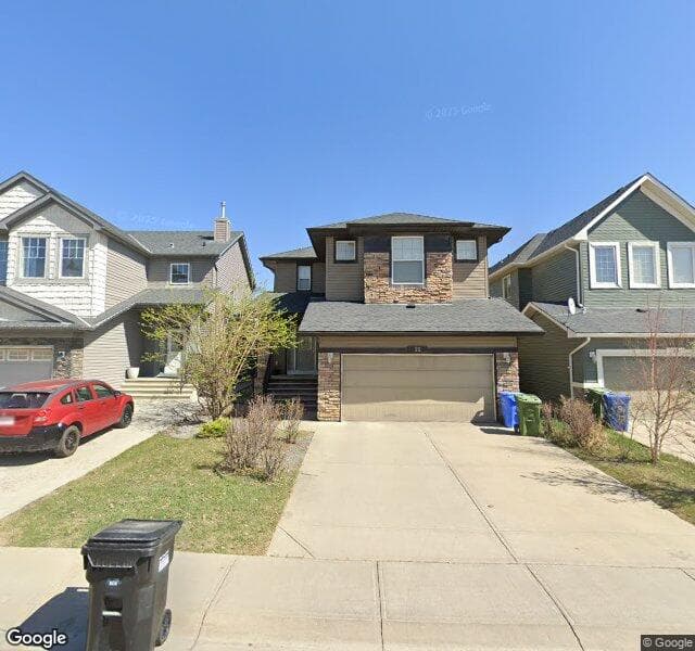 Street view of 32 Evanspark Circle NW, Calgary