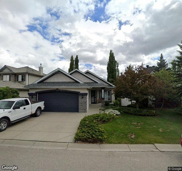 Street view of 120 Rocky Ridge Landing NW, Calgary