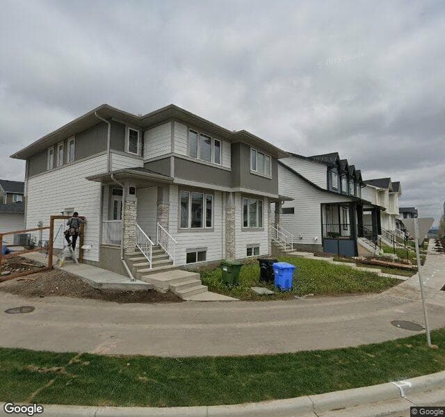 Street view of 149 Veranda Boulevard SW, Calgary