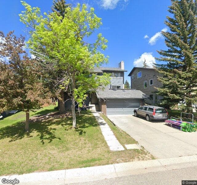 Street view of 155 Dalcastle Way NW, Calgary