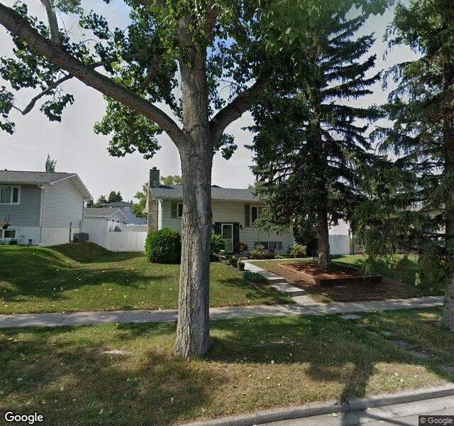 Street view of 11111 Braeside Drive SW, Calgary