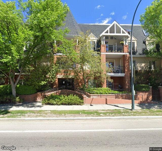 Street view of 305-1110 5 Avenue NW, Calgary