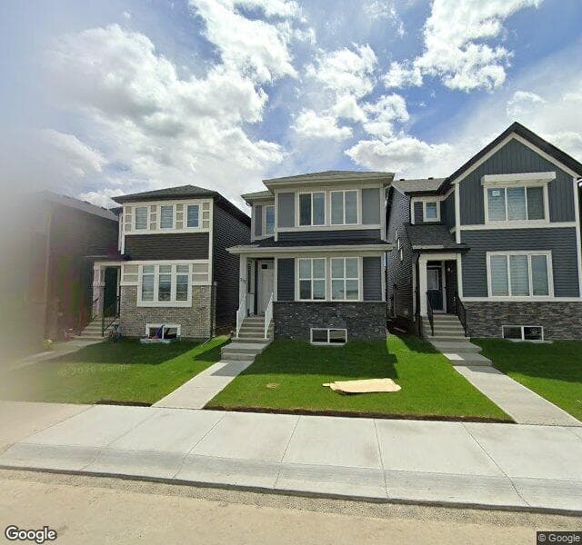 Street view of 111 Corner Meadows Manor NE, Calgary