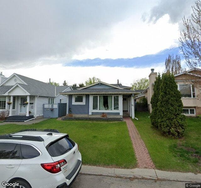 Street view of 156 Shawcliffe Circle SW, Calgary