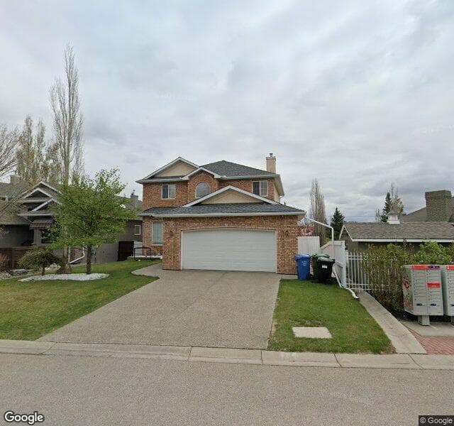 Street view of 15 Evergreen Rise SW, Calgary