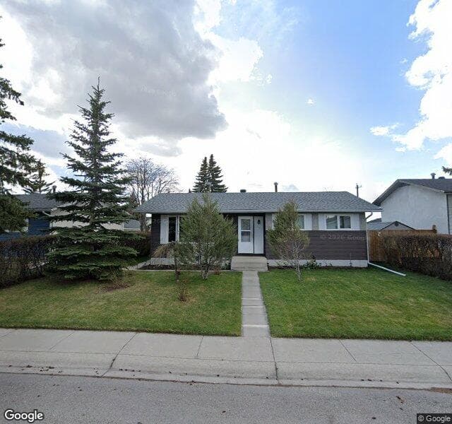 Street view of 1307 Pennsburg Road SE, Calgary