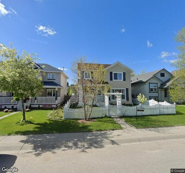 Street view of 1353 Somerside Drive SW, Calgary