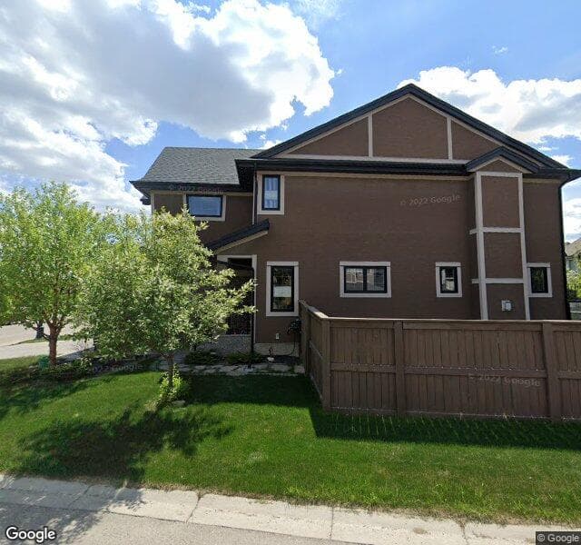 Street view of 141 W Coach Place SW, Calgary