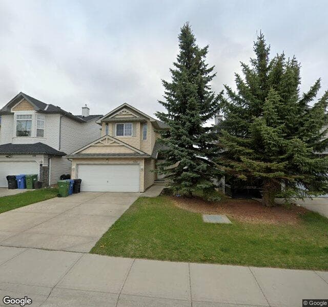 Street view of 132 Bridlewood Road SW, Calgary