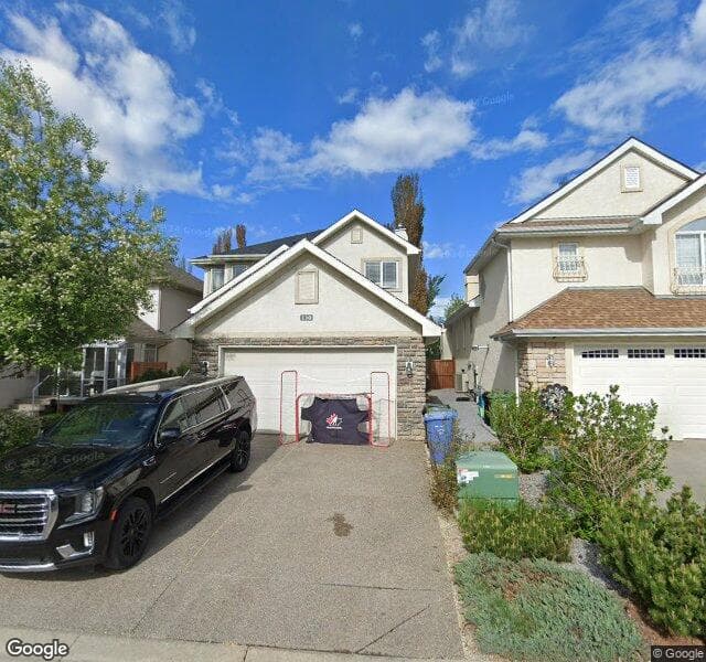 Street view of 110 Cranleigh Gardens SE, Calgary