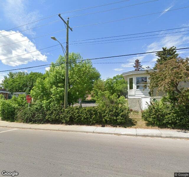 Street view of 3402 Morley Trail NW, Calgary
