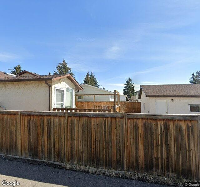 Street view of 107 Castleridge Way NE, Calgary