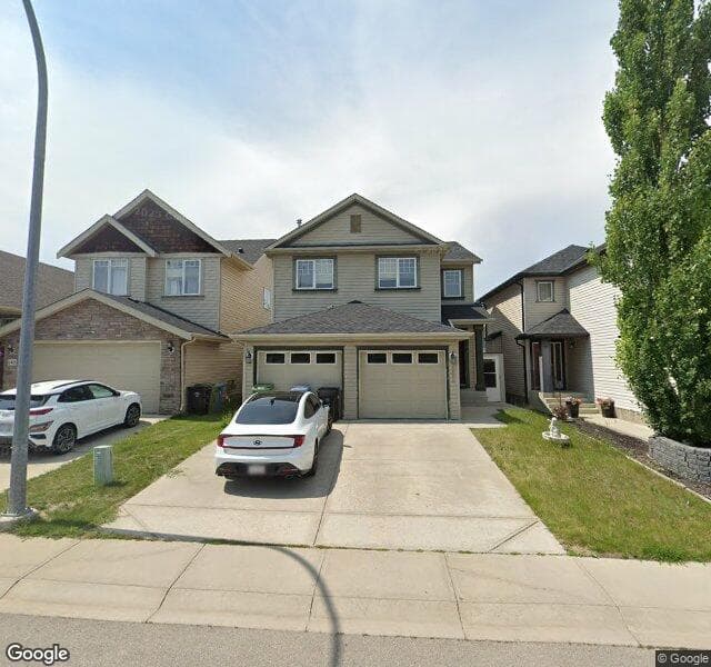 Street view of 152 Copperfield Common SE, Calgary