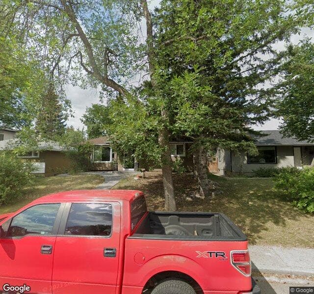 Street view of 2735 43 Street SW, Calgary