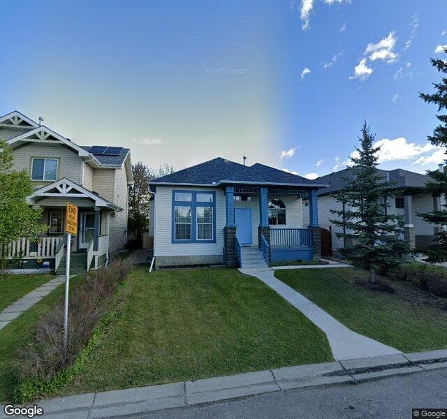 Street view of 123 Somerside Grove SW, Calgary
