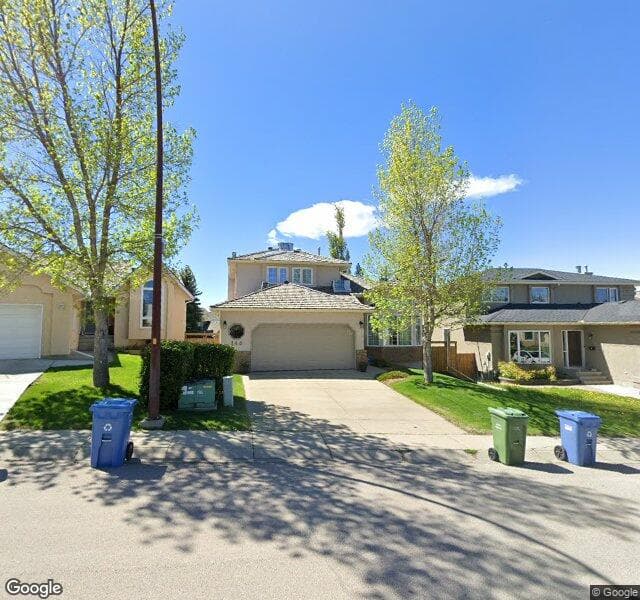 Street view of 146 Woodbrook Road SW, Calgary