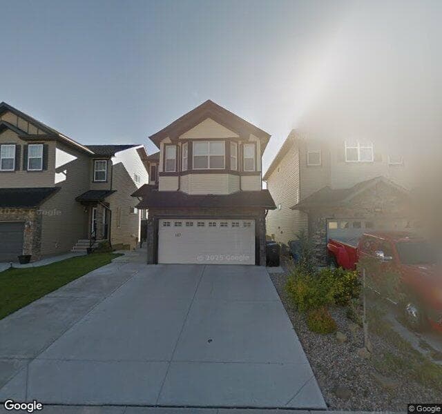 Street view of 107 Kinlea Link NW, Calgary
