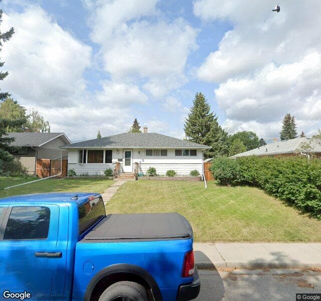 Street view of 2727 43 Street SW, Calgary