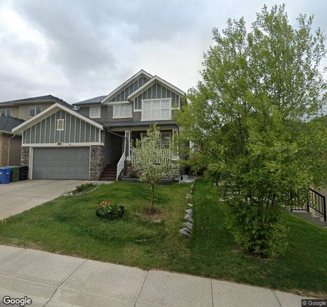 Street view of 133 Evergreen Mount SW, Calgary