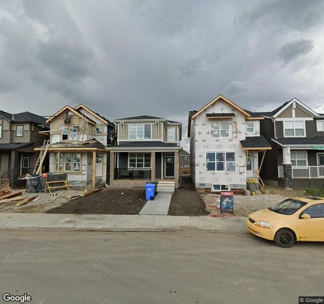 Street view of 158 Legacy Reach Common SE, Calgary