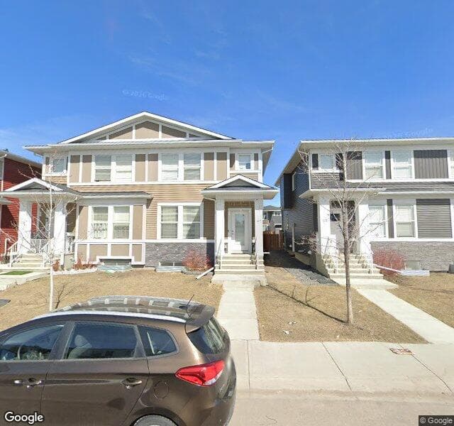 Street view of 117 Red Embers Place NE, Calgary