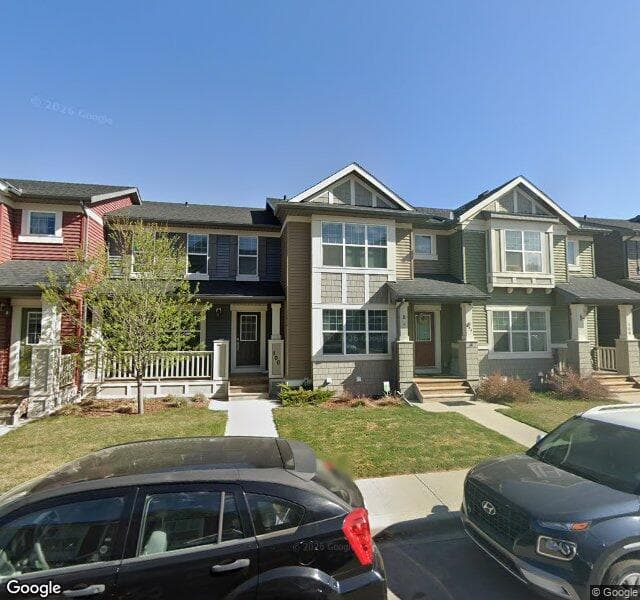 Street view of 104 Evansridge Court NW, Calgary