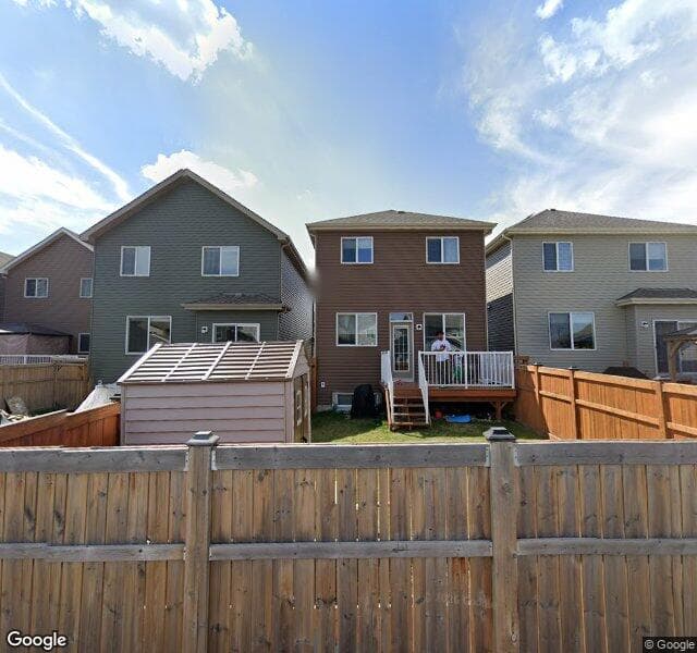 Street view of 5868 Anthony Crescent SW, Edmonton