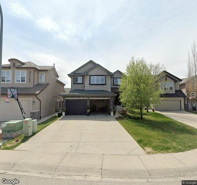 Street view of 162 Tuscany Glen Place NW, Calgary