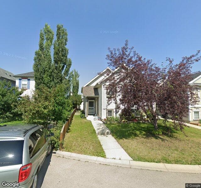 Street view of 137 Copperfield Mews SE, Calgary