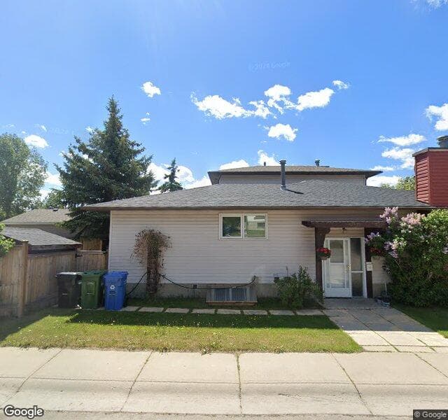 Street view of 116 Dalhousie Road NW, Calgary