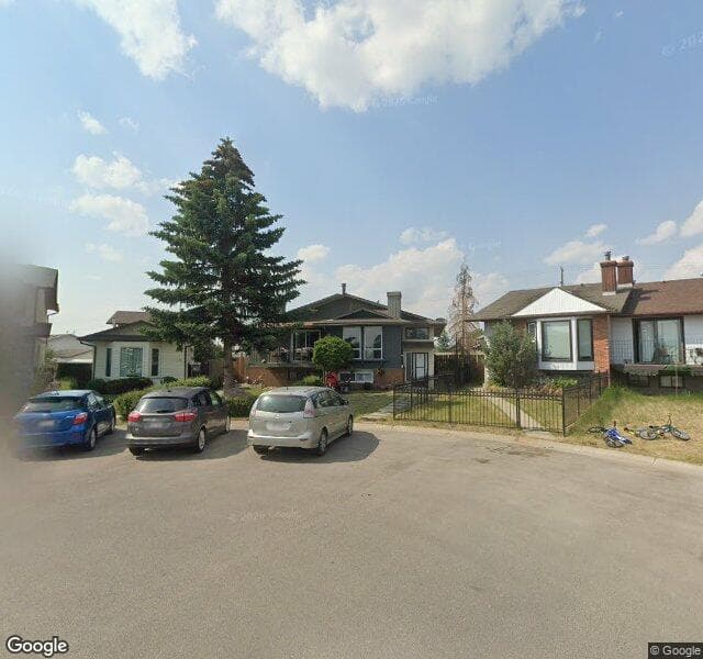 Street view of 159 Templeby Place NE, Calgary