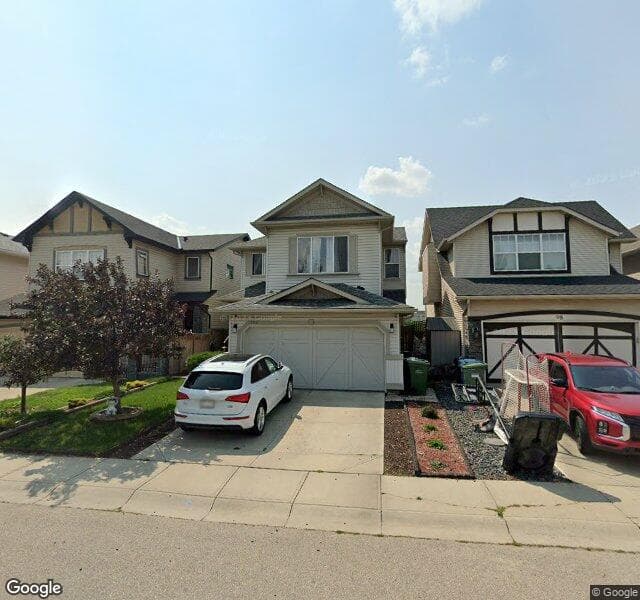 Street view of 102 New Brighton Circle SE, Calgary