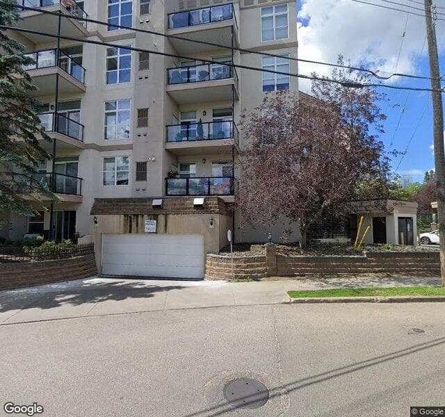 Street view of 506-9503 101 Avenue NW, Edmonton