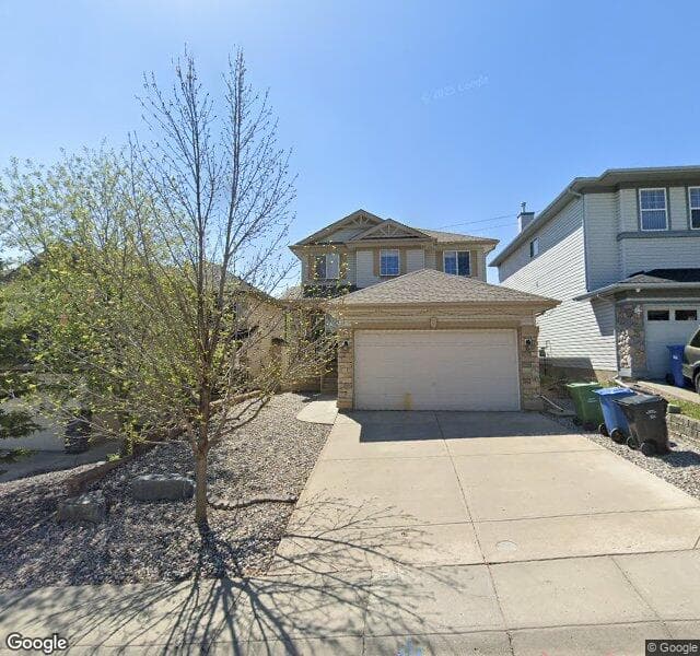 Street view of 131 Panamount Crescent NW, Calgary