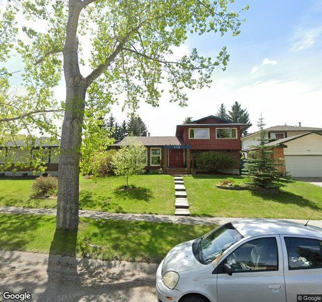 Street view of 115 Midpark Drive SE, Calgary