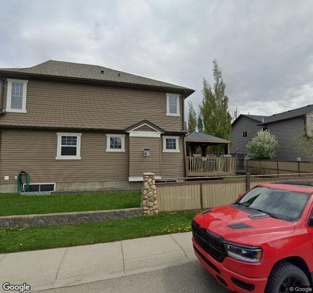 Street view of 252 Chapalina Terrace SE, Calgary