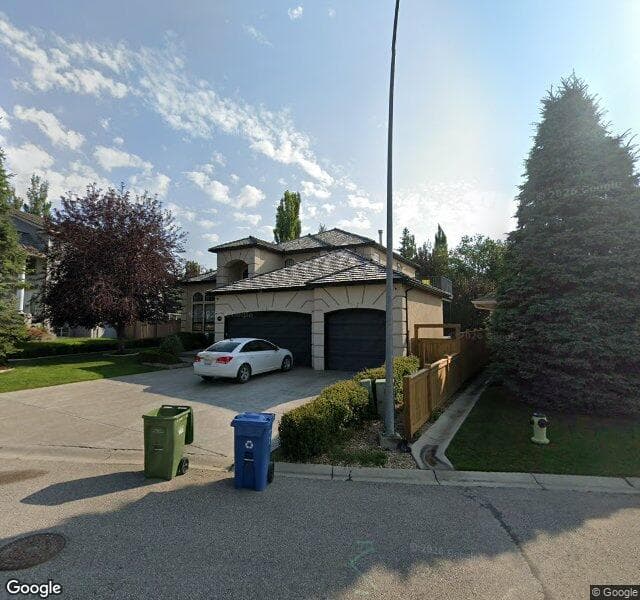 Street view of 12918 Candle Crescent SW, Calgary