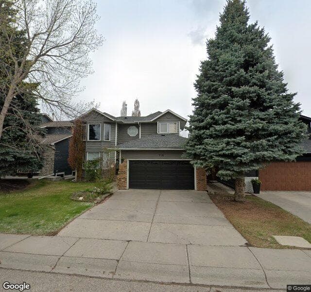 Street view of 116 Sunmount Road SE, Calgary