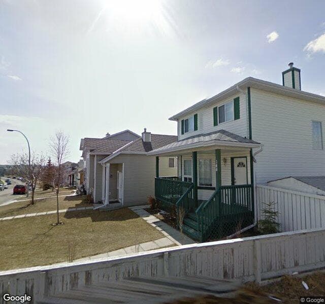 Street view of 148 Harvest Gold Circle NE, Calgary