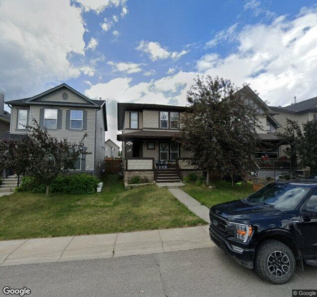 Street view of 113 Silverado Plains Close SW, Calgary