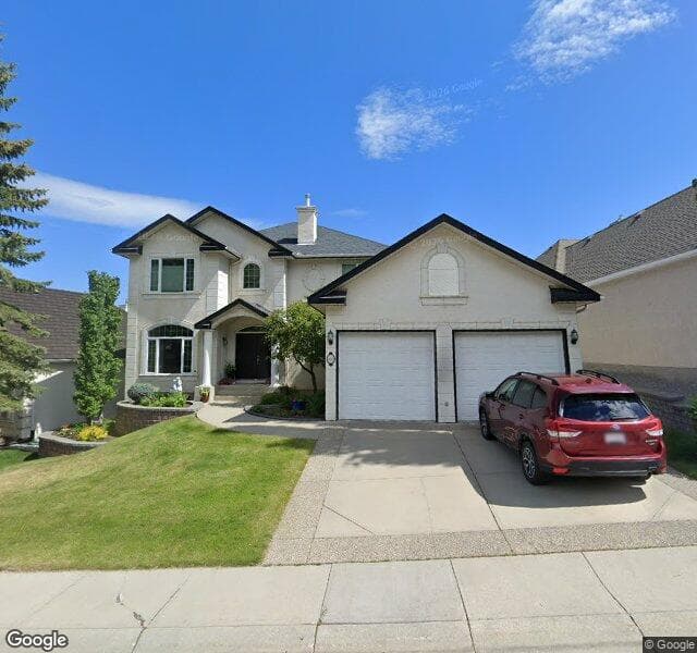 Street view of 282 Patterson Boulevard SW, Calgary