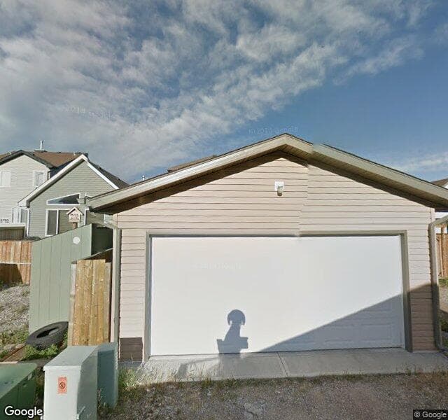 Street view of 121 New Brighton Green SE, Calgary