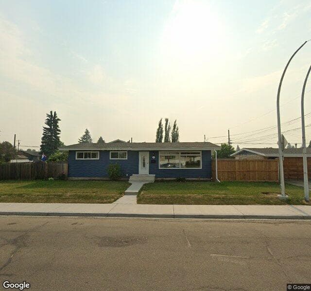 Street view of 9107 58 Street NW, Edmonton
